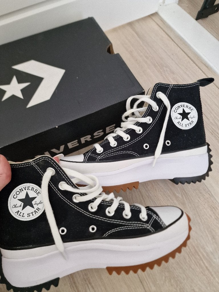 Converse All Star platform maat 39, Zwart, Ophalen of Verzenden, Converse All Stars, Sneakers of Gympen