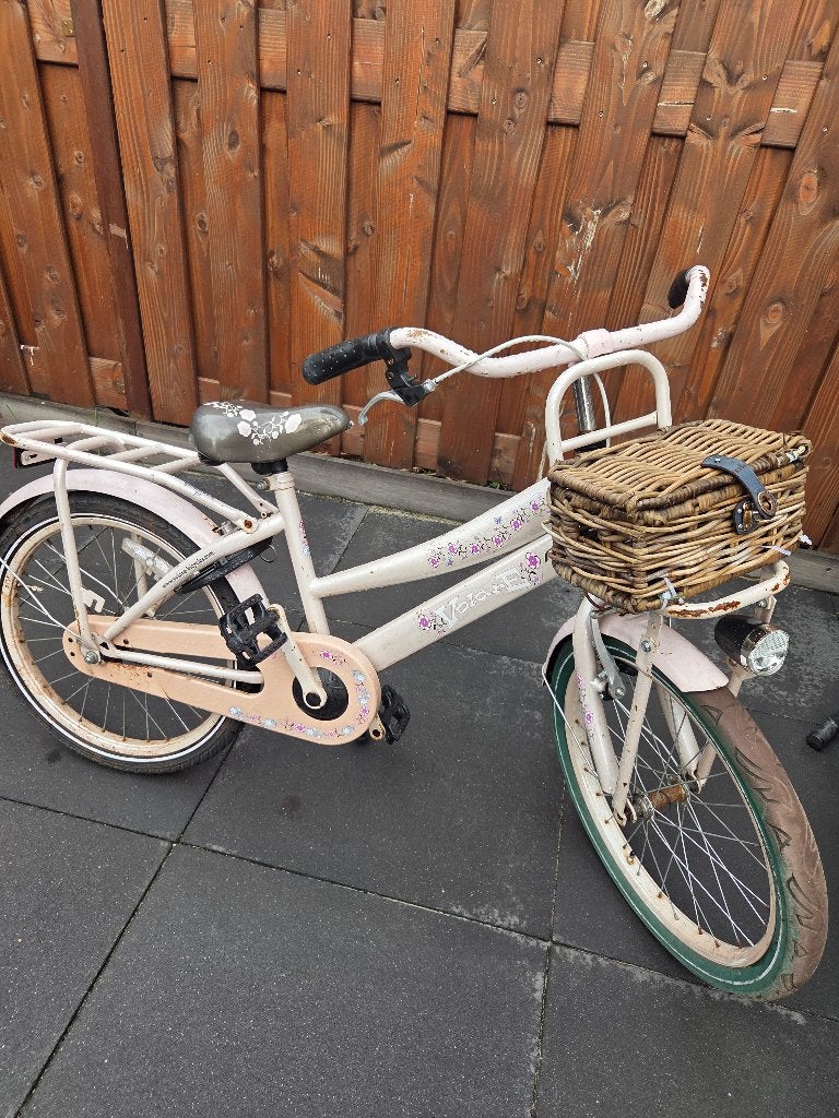 Fiets 20 inch meisje, Fietsen en Brommers, Ophalen, Terugtraprem, Gebruikt, Volare