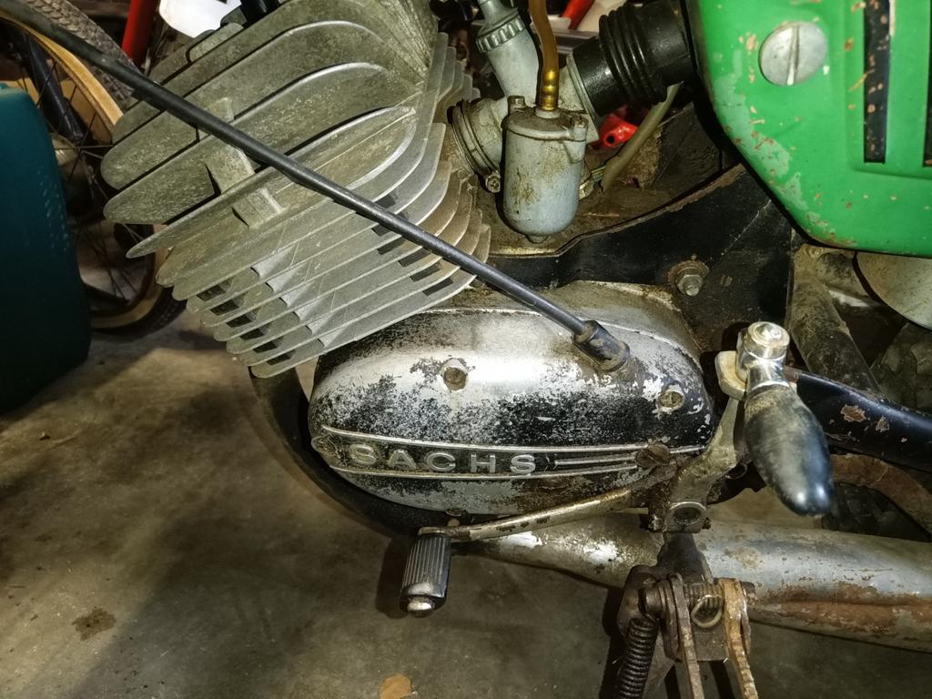 Sachs 50s blok, Fietsen en Brommers, Brommeronderdelen | Oldtimers, Ophalen of Verzenden, Gebruikt, Blok, Overige merken