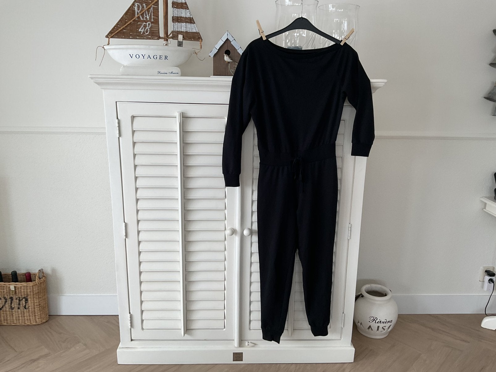 EVEN & ODD jumpsuit M, Ophalen of Verzenden, Zo goed als nieuw, Maat 38/40 (M), Zwart