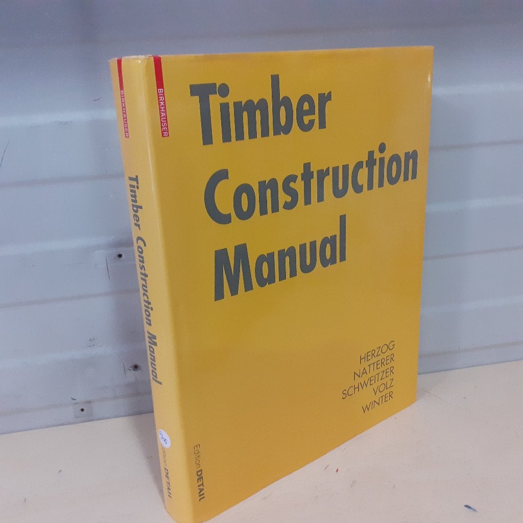 Nr. 906 Timber Construction Manual, Ophalen of Verzenden, Gelezen, Diverse Auteurs