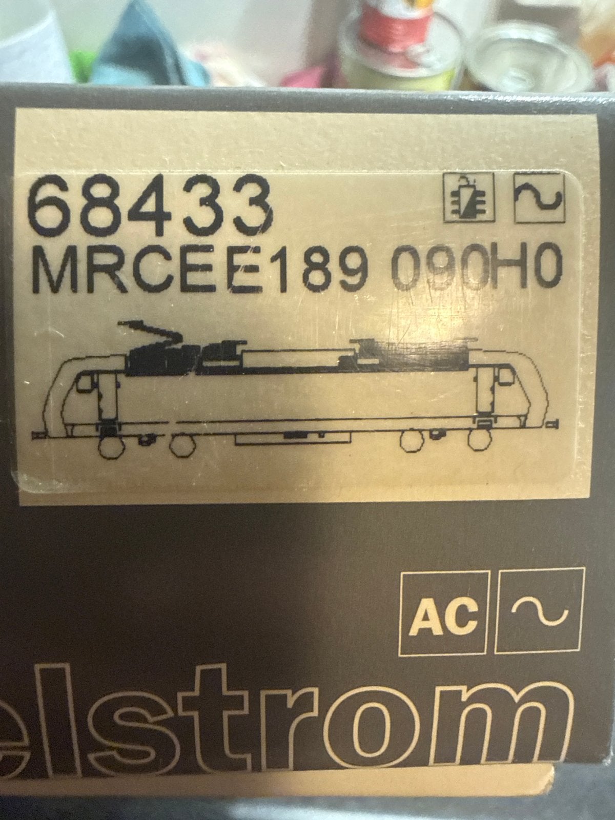 Rocco 68433 MRCE E189 090 H0 Wisselstroom Locomotief, Ophalen, Wisselstroom, Locomotief, Nieuw