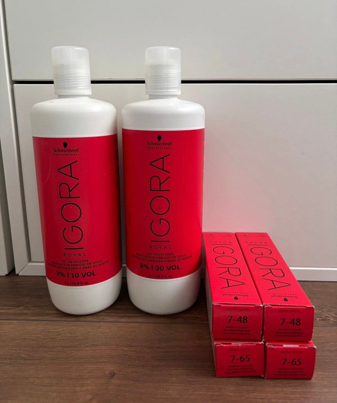 Set Schwarzkopf Igora Royal haarverf, Ophalen of Verzenden, Nieuw