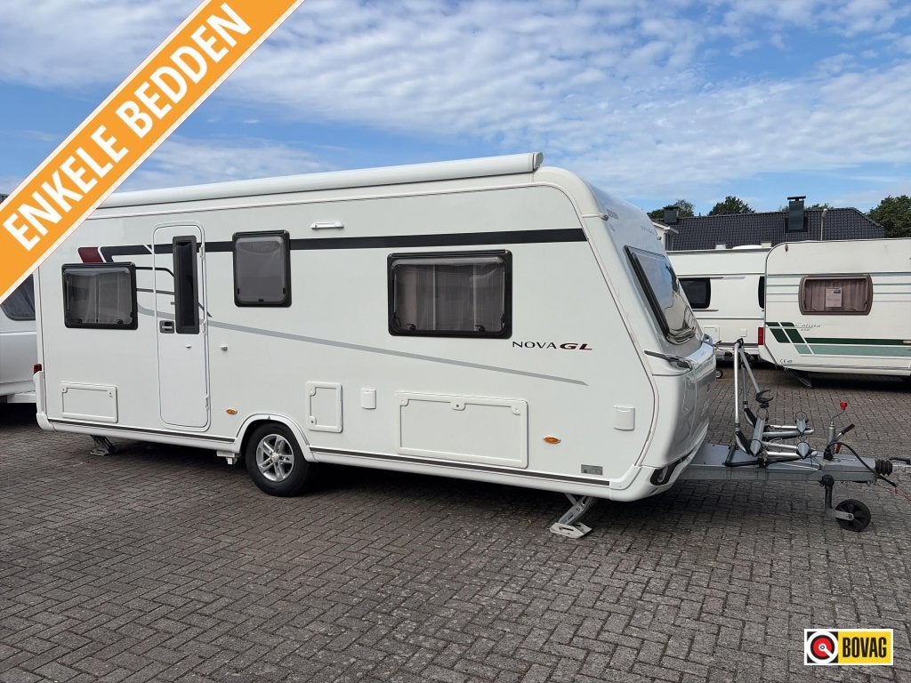Eriba Nova 530 GL Zeer compleet!!!, Caravans en Kamperen, Caravans, Rondzit, Schokbreker, Bedrijf, Eriba