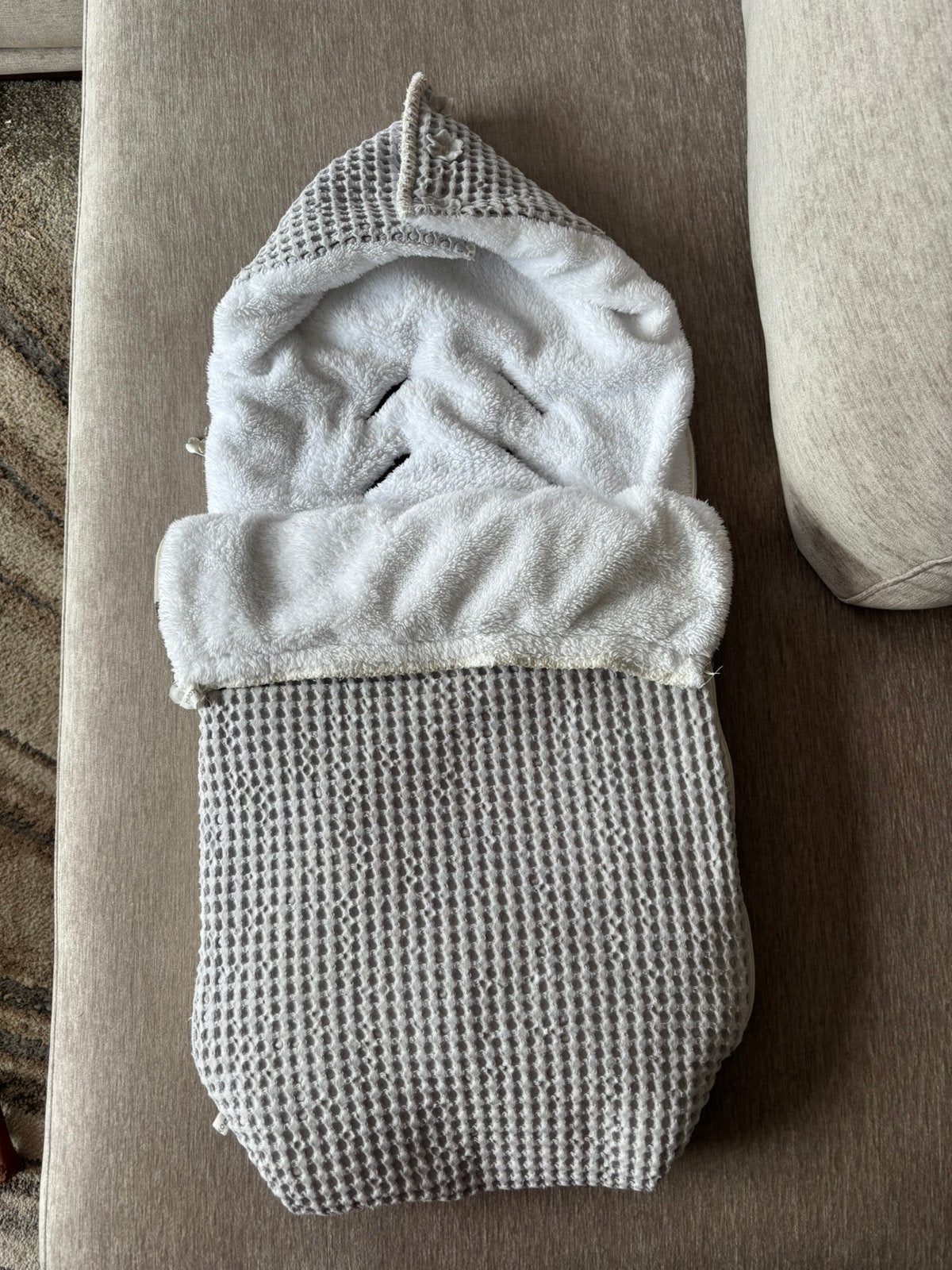 Koeka newborn slaapzak - autostoel, Koeka, Ophalen of Verzenden, Zo goed als nieuw, Slaapzak