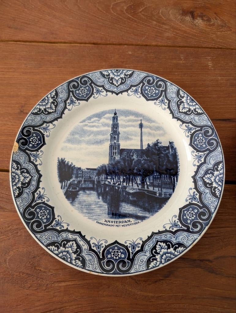 Delft blauwe bordjes, Ophalen
