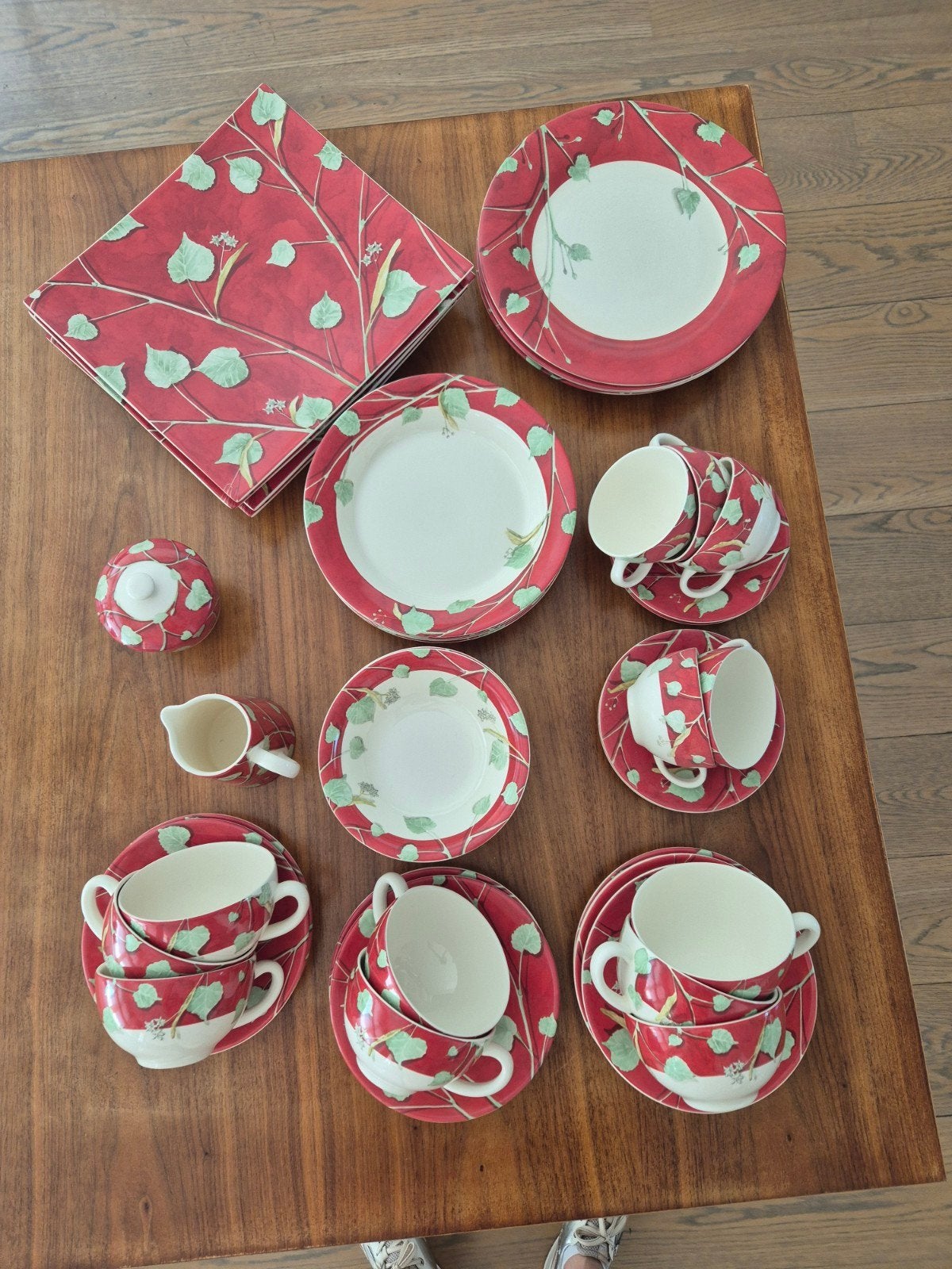 Grien Tilleut servies, Ophalen of Verzenden