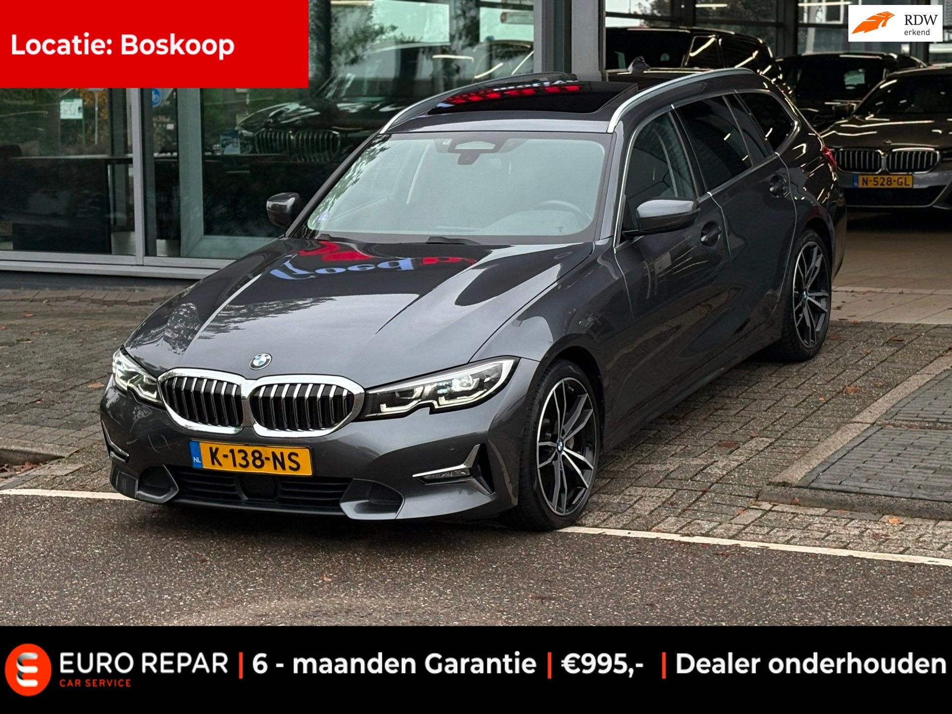 BMW 3-serie Touring 330i xDrive High Executive PANO-DAK!, Automaat, Euro 6, 4 cilinders, 259 pk