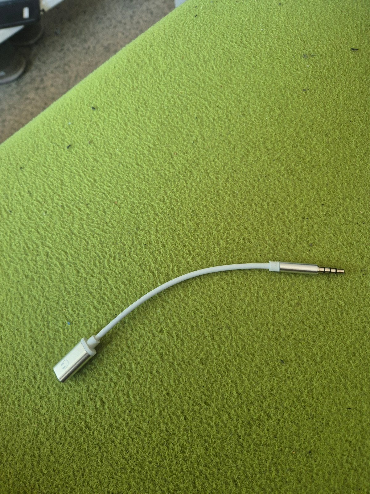 Audio adapterkabel 3.5mm jack naar usb c vrouw, Ophalen, Gebruikt, Minder dan 2 meter, Overige kabels