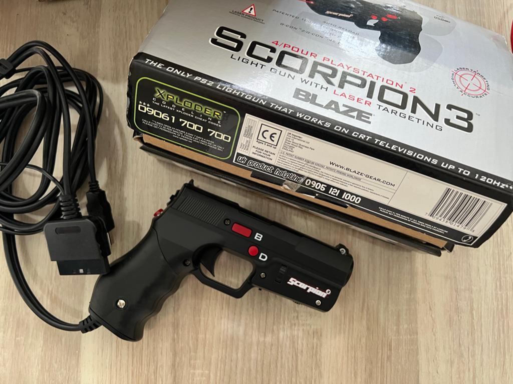 Blaze Scorpion 3 Lightgun voor PlayStation, Spelcomputers en Games, Ophalen of Verzenden, Overige merken, Gebruikt