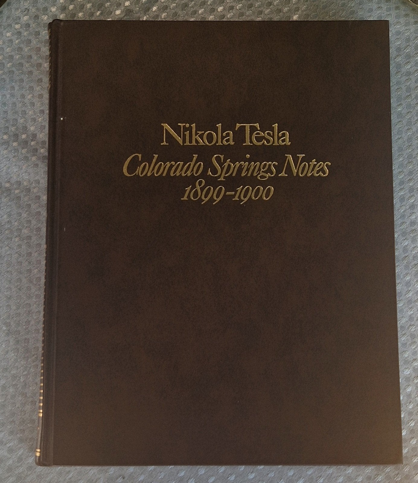 Nikola Tesla-Colorado Springs-Notes, Ophalen of Verzenden, Gelezen, Natuurwetenschap