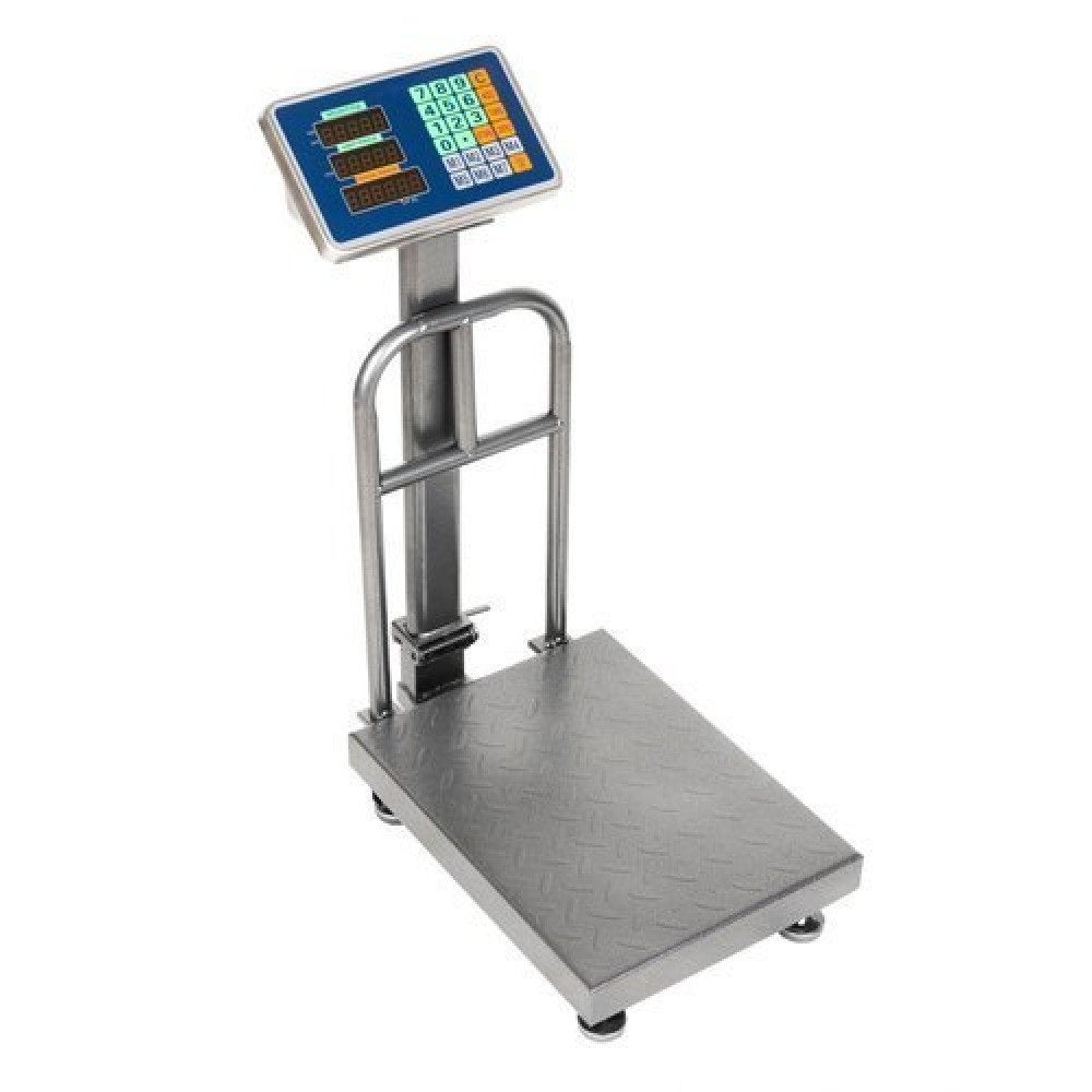 Platformweegschaal pakketweegschaal dierenweegschaal 150 kg, S, 1 tot 500 gram, Nieuw, 100 kg of meer