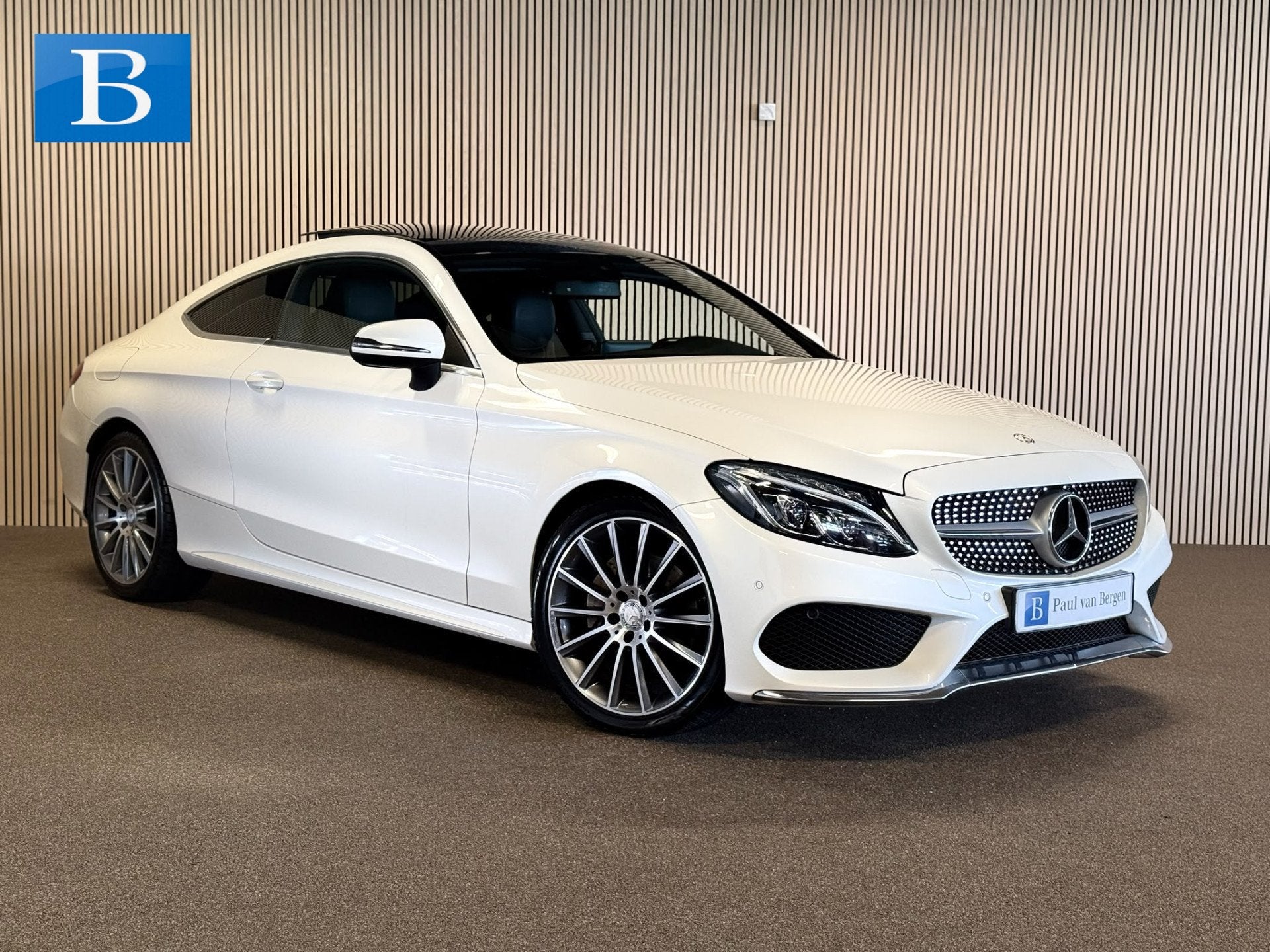 Mercedes-Benz C-Klasse Coupé 180 AMG STYLING-PANORAMA-BURME, Auto's, Mercedes-Benz, Bedrijf, Te koop, C-Klasse, ABS, Airbags, Airconditioning
