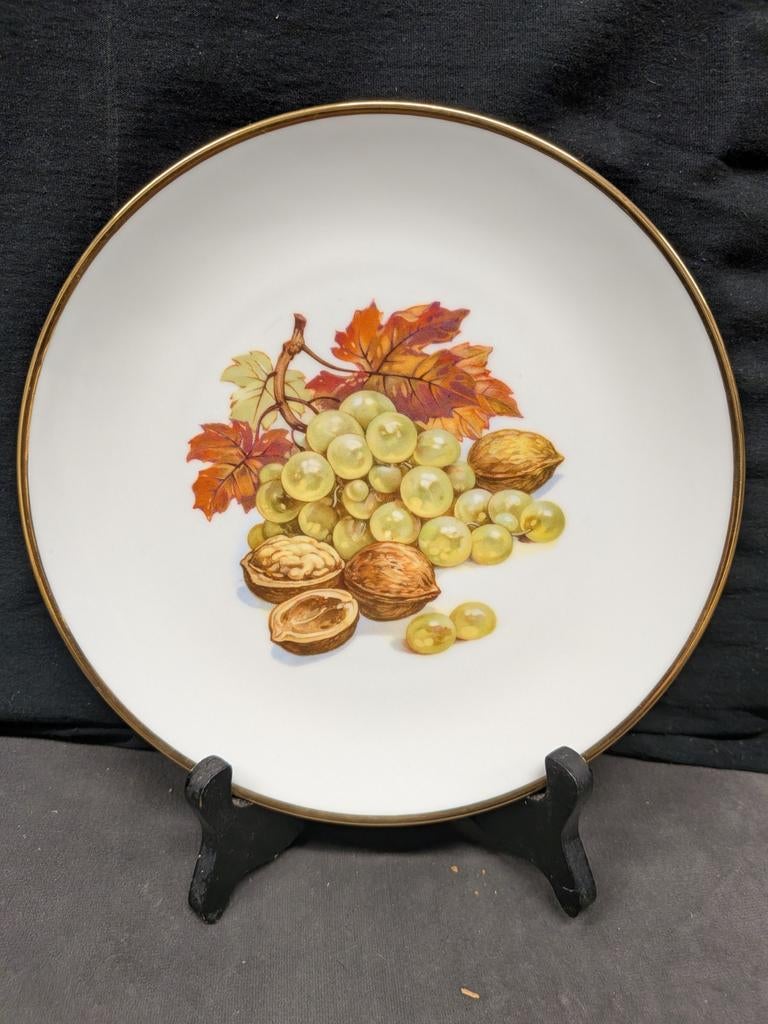 Vintage Bavaria Fruit Borden Set | Bareuther Waldsassen, Antiek en Kunst, Antiek | Servies los, Ophalen of Verzenden