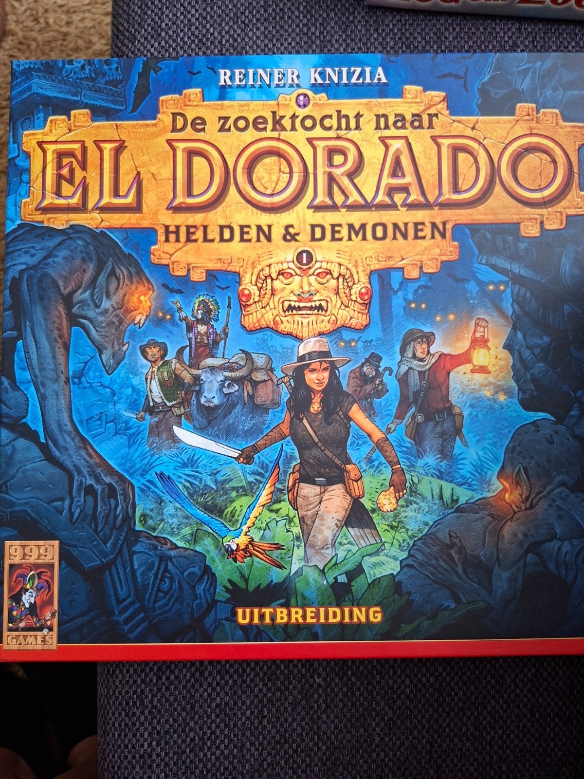 De Zoektocht naar El Dorado: Helden & Demonen Uitbreiding, Hobby en Vrije tijd, Gezelschapsspellen | Bordspellen, Ophalen, Nieuw