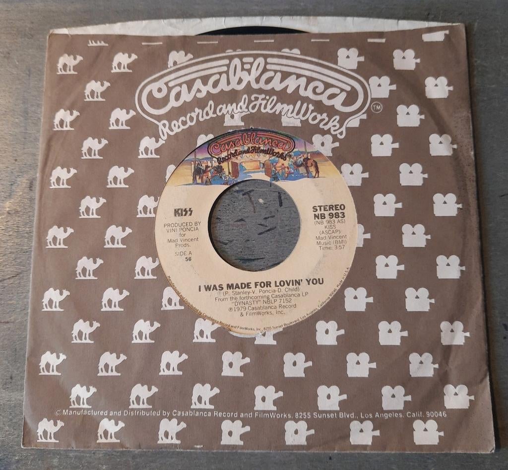 Kiss - I Was Made For Lovin' You, Ophalen of Verzenden, Zo goed als nieuw, Pop