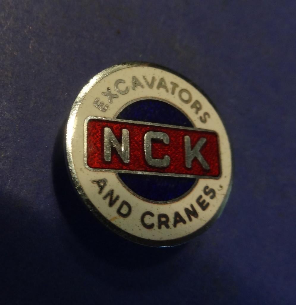 NCK Kranen Geemailleerde Revers Knoop 22 mm Doorsnee, Verzenden, Gebruikt, Transport, Speldje of Pin