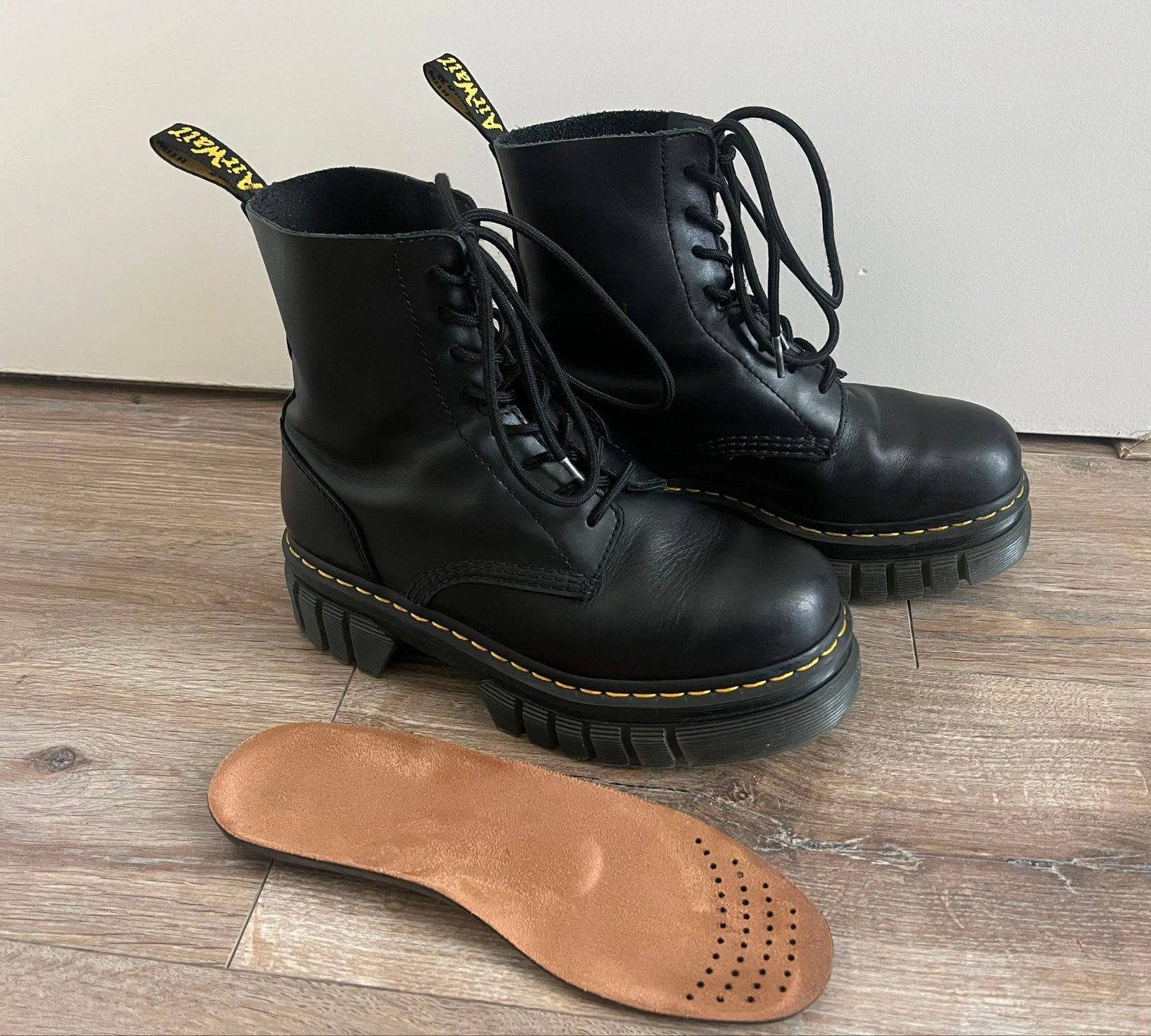 Dr Martens Audrick 8 eye boot maat 39!!!, Ophalen of Verzenden, Zwart