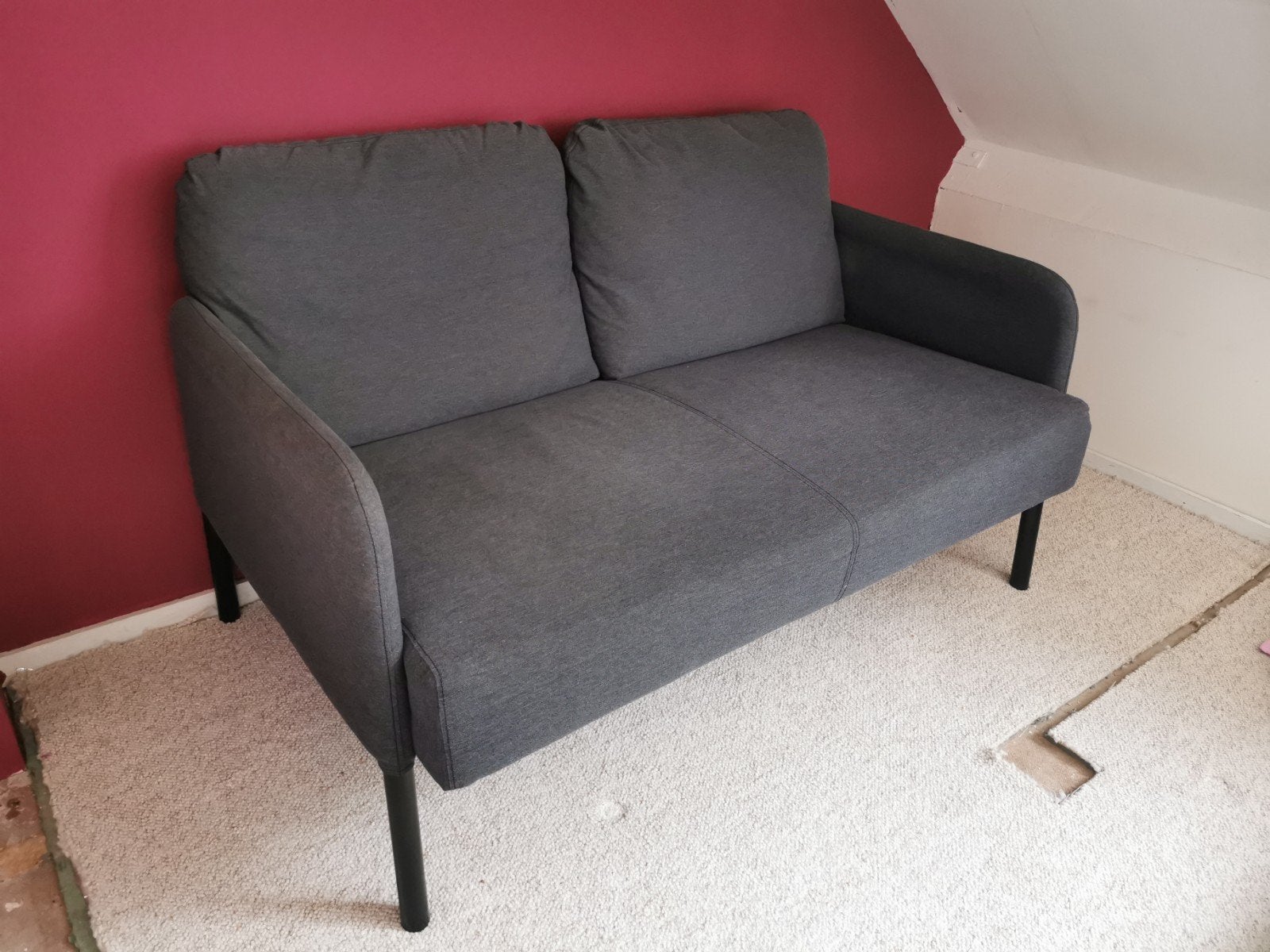 Ikea Glostad, Huis en Inrichting, Banken | Bankstellen, Ophalen, Modern, Compact, Gebruikt, 150 tot 200 cm