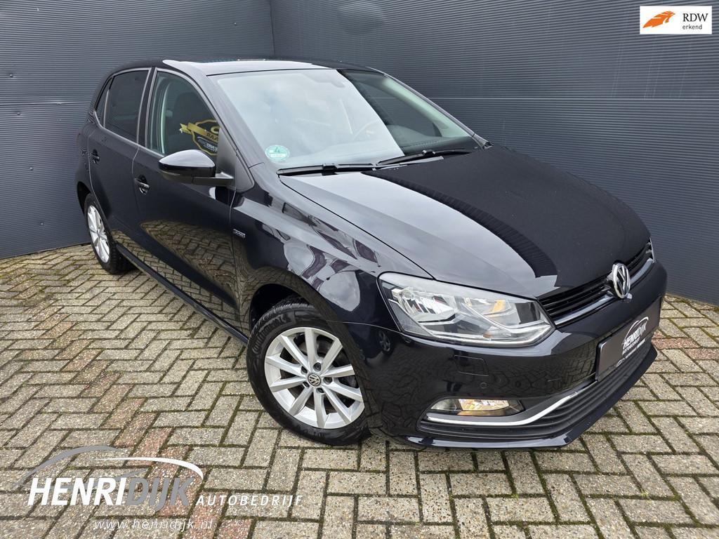 Volkswagen Polo 1.2 TSI Lounge Cruise / Clima / PDC / Stoelv, Auto's, Volkswagen, Stof, Gebruikt, Zwart, Zwart