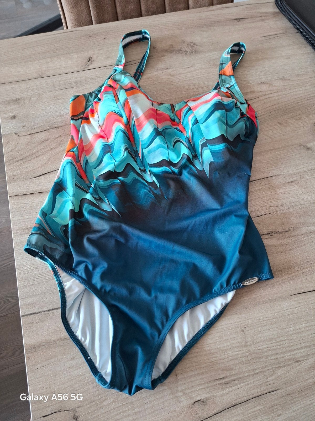 Sunflair Badpak Maat 44 F - Zo Goed als Nieuw, Kleding | Dames, Ophalen of Verzenden, Zo goed als nieuw, Blauw, Badpak
