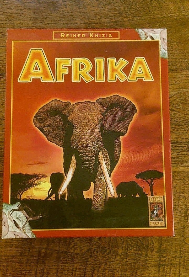 999 spel Afrika, Drie of vier spelers, Ophalen of Verzenden, 999 Games