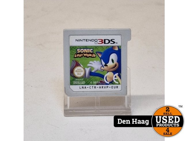 Sonic: Lost World Disk Only | Nintendo 3DS, Nintendo, Zo goed als nieuw, Support@nintendo.com, 11-1 Hokotate-cho, Kamitoba, Minami-ku
Kyoto 601-8501
Japan