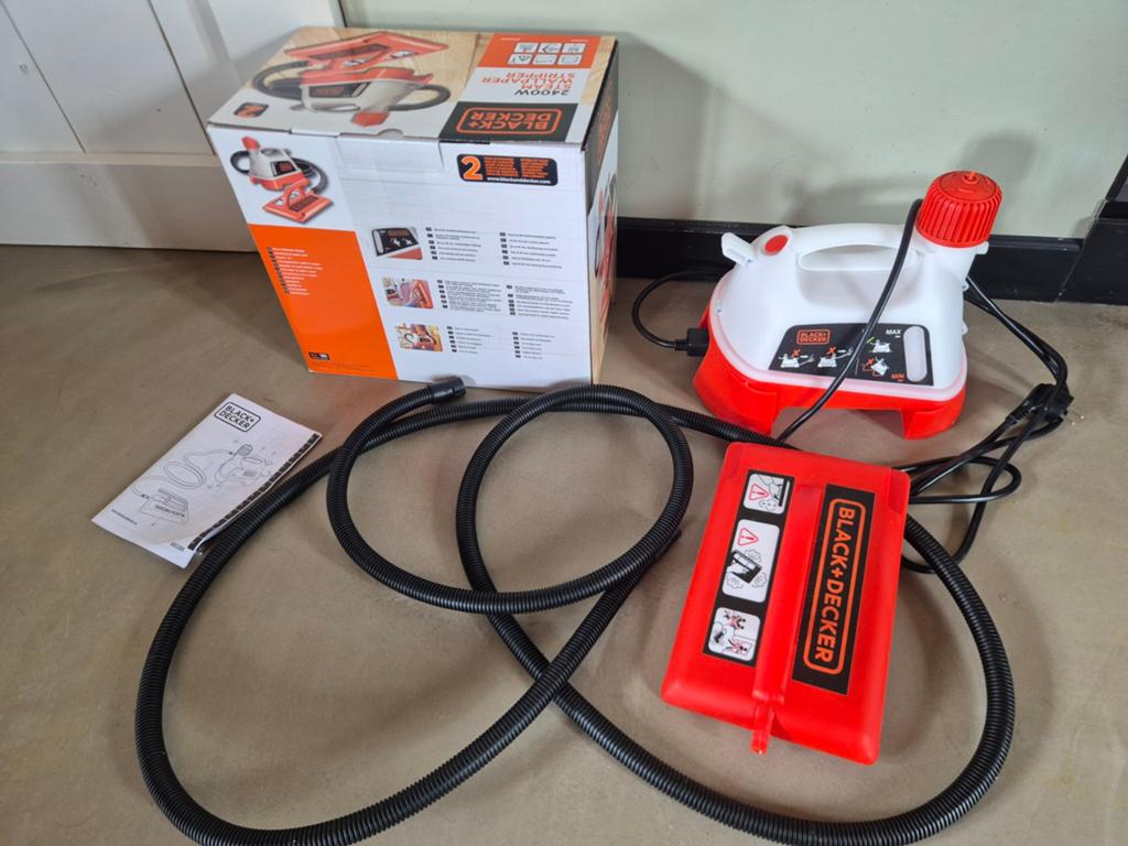 Black+Decker Behangafstomer 1x gebruikt, Ophalen, Zo goed als nieuw, Overige typen