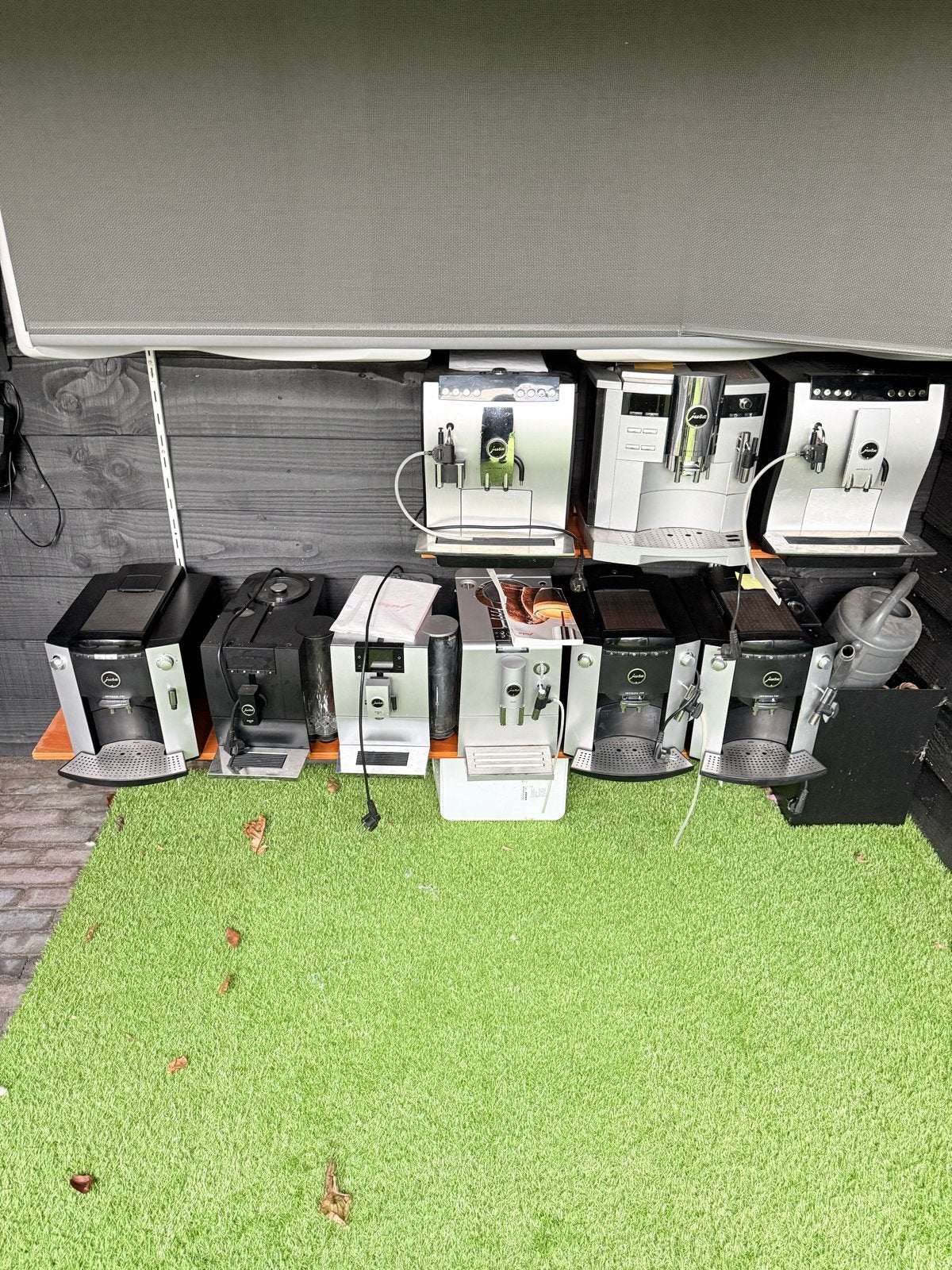 Partij Jura Koffiemachines, Ophalen, Afneembaar waterreservoir, Gebruikt, 10 kopjes of meer
