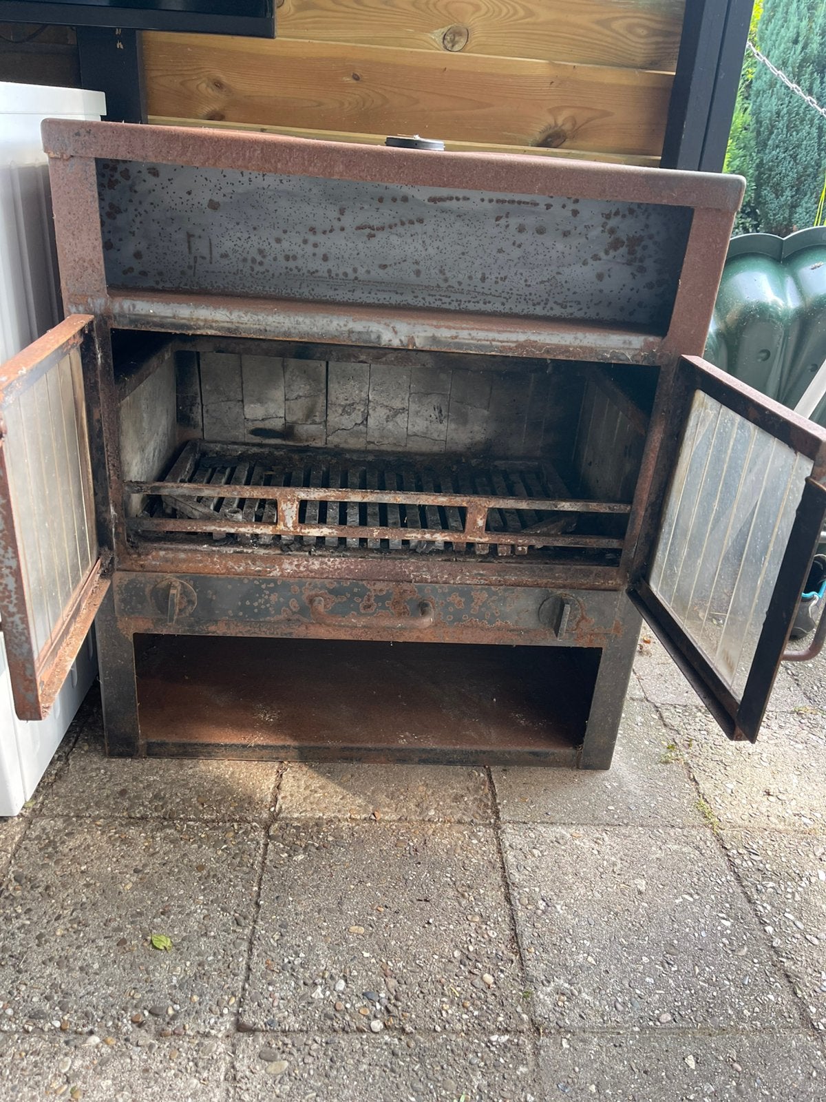 Houtkachel, Huis en Inrichting, Kachels, Ophalen, Gebruikt, Hout, Houtkachel
