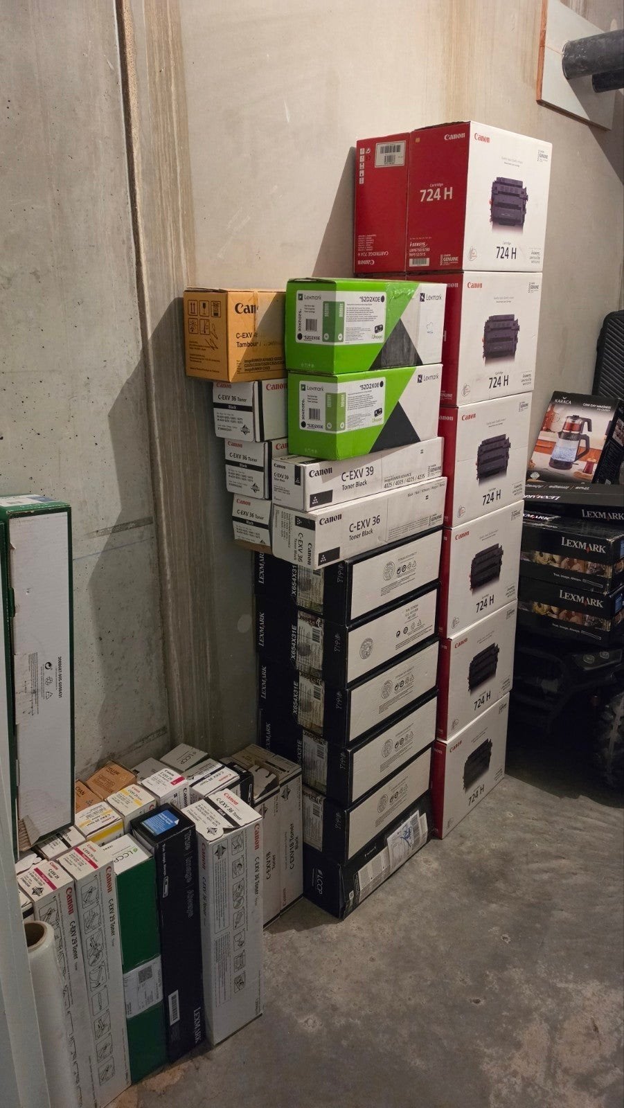 Restpartij Originele Toners Canon, Lexmark & Ricoh, Ophalen
