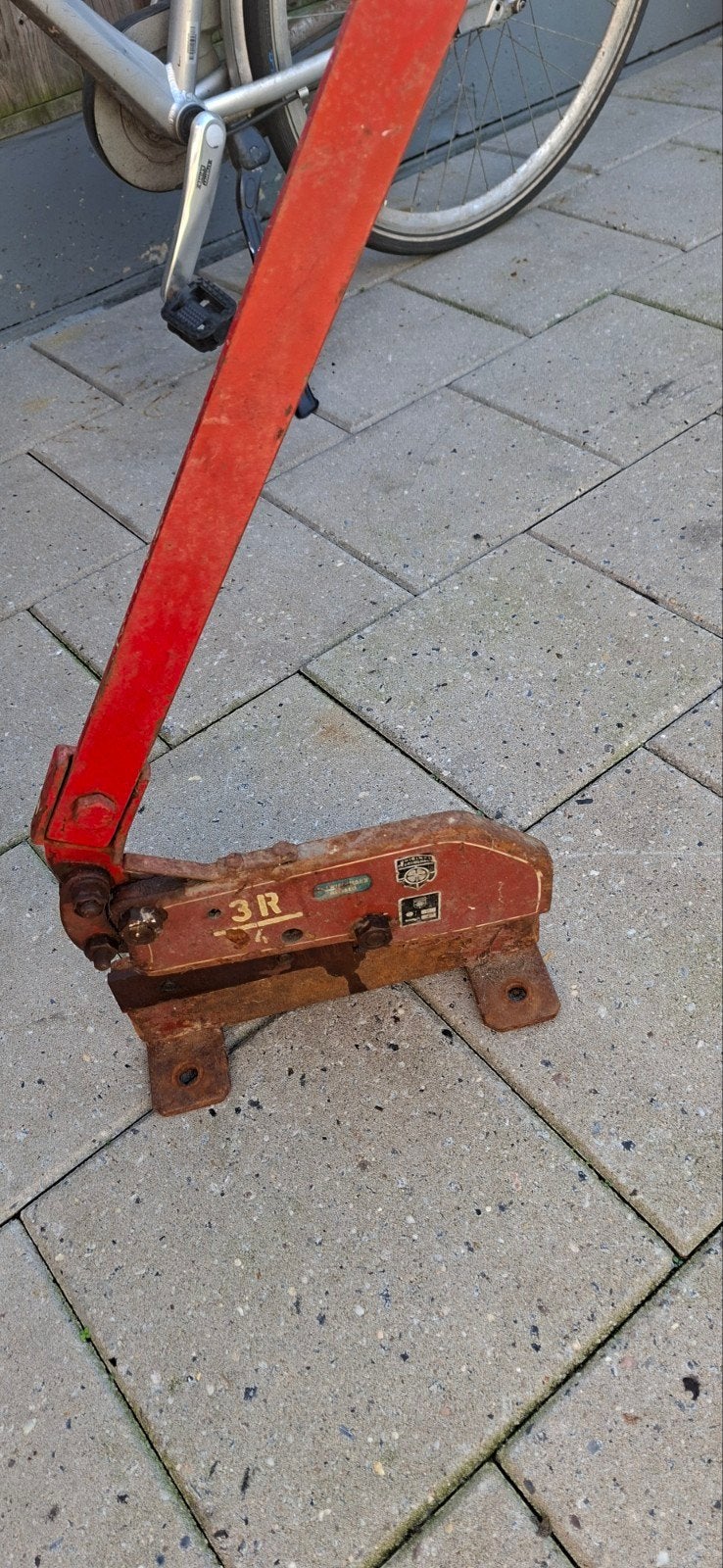 vintage hefboomschaar Pendinghaus 3R, Doe-het-zelf en Verbouw, Gereedschap | Handgereedschap, Ophalen, Gebruikt, Snijgereedschap