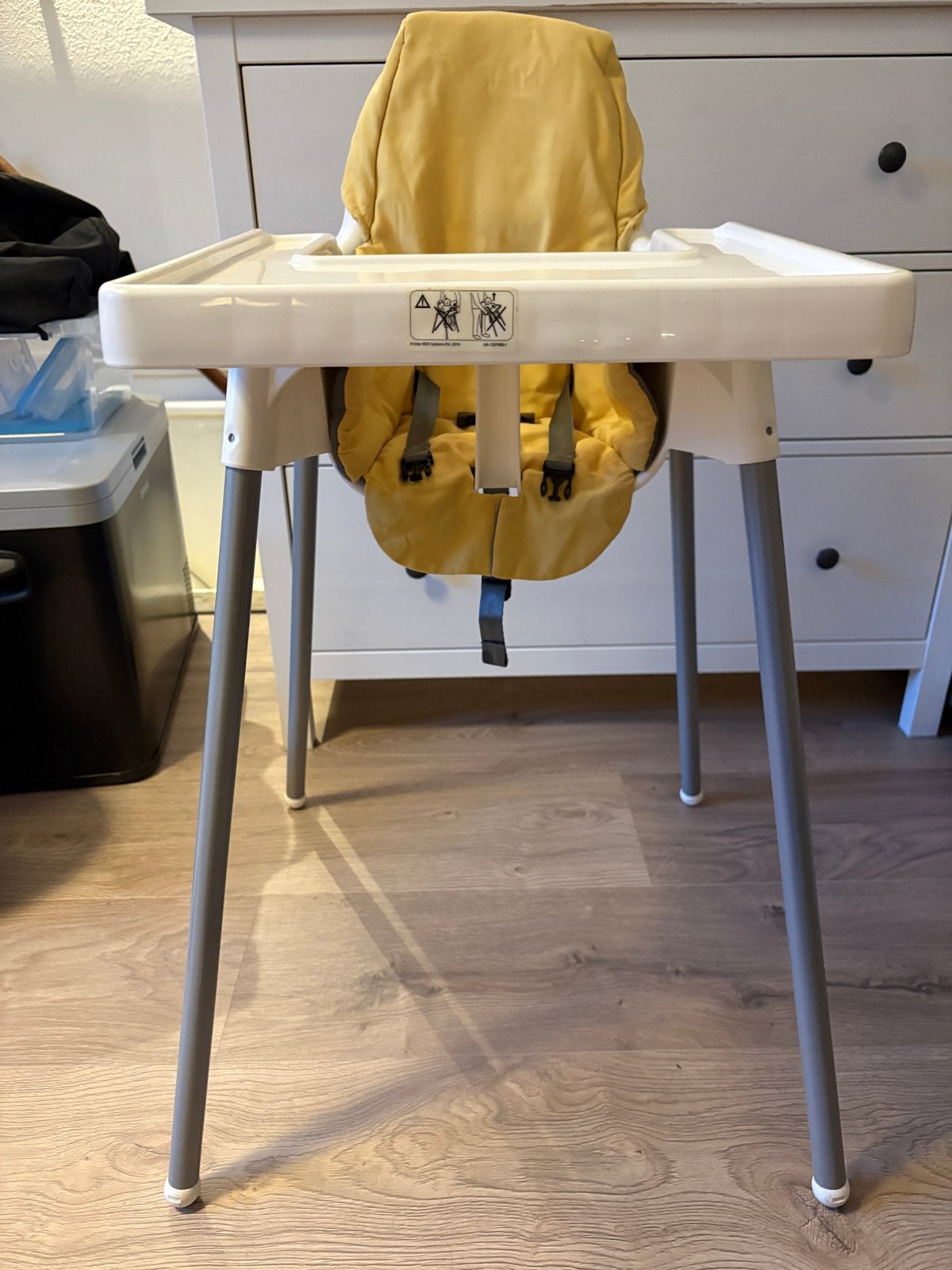 IKEA Antilop kinderstoel met eetblad en zitverkleiner, Kinderen en Baby's, Ophalen, Gebruikt, Overige typen, Afneembaar eetblad