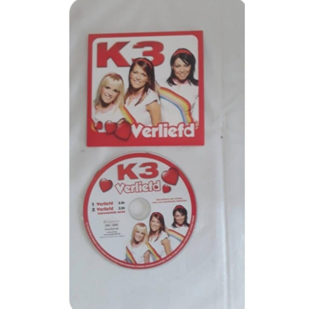 K3 PROMOsingel "Verliefd" uit 2010 met Josje, Ophalen of Verzenden