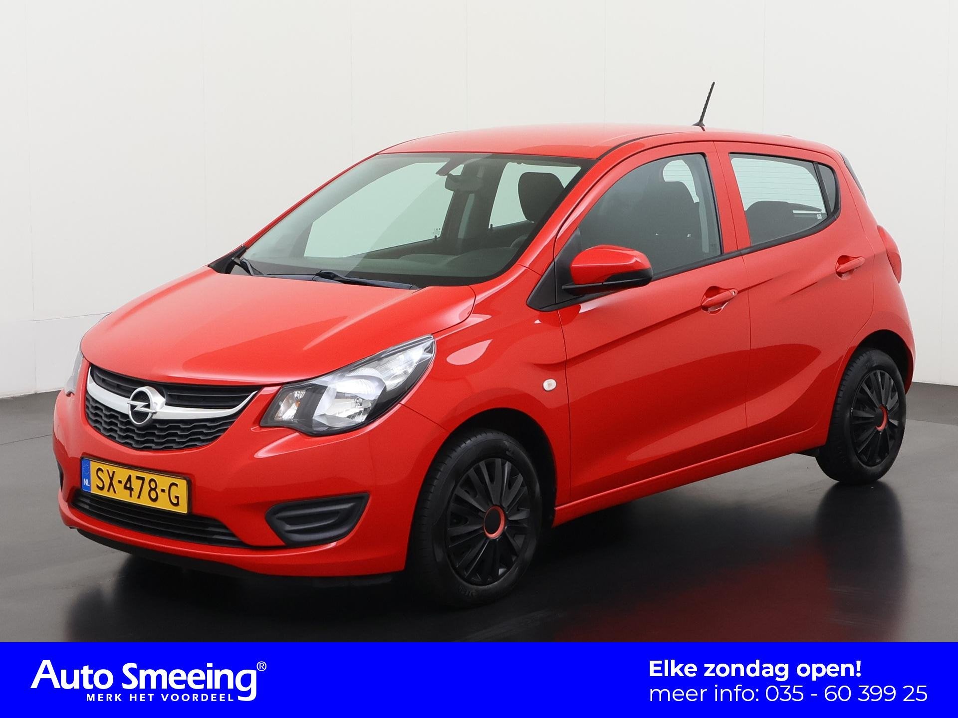 Opel KARL 1.0 ecoFLEX Edition | Airco | Bluetooth | Zondag O, Auto's, Opel, Voorwielaandrijving, Stof, Euro 6, Origineel Nederlands