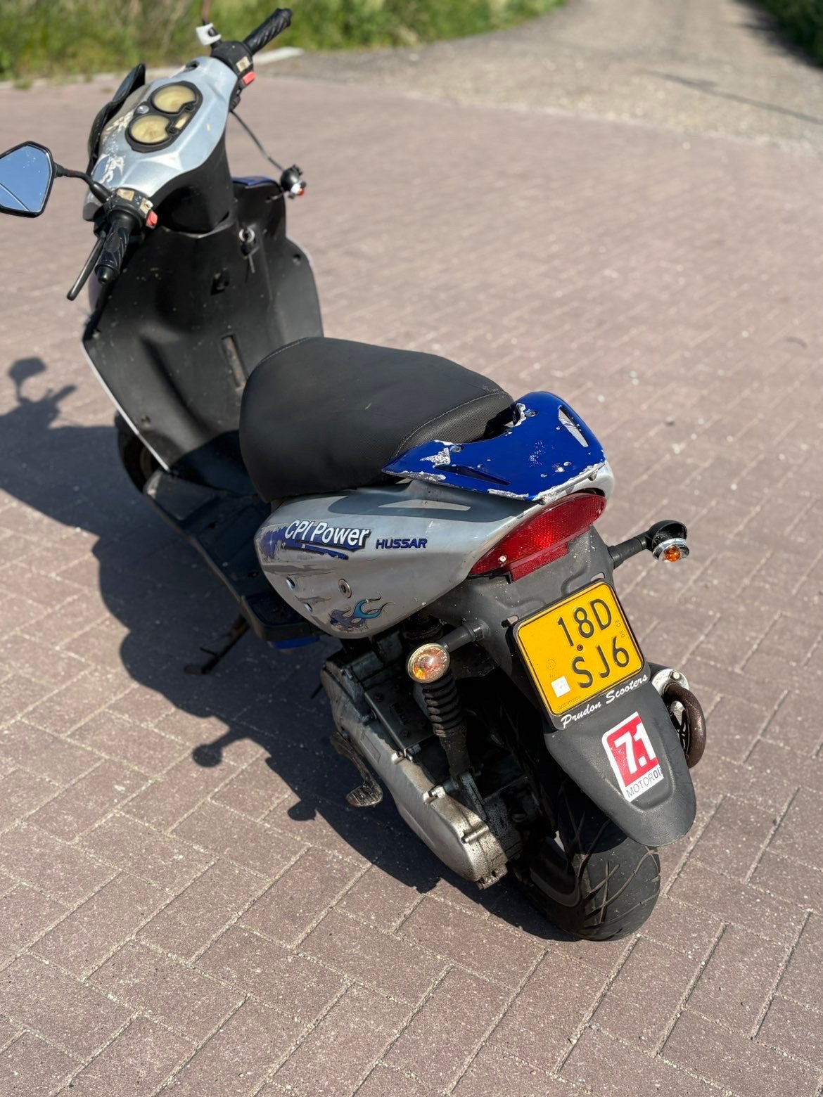 CPI hussar 70cc minarelli, Ophalen, Zo goed als nieuw, Tweetakt