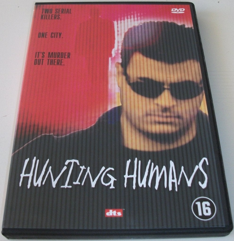 Dvd *** HUNTING HUMANS *** It's murder out there, Vanaf 16 jaar, Ophalen of Verzenden, Zo goed als nieuw, Actiethriller