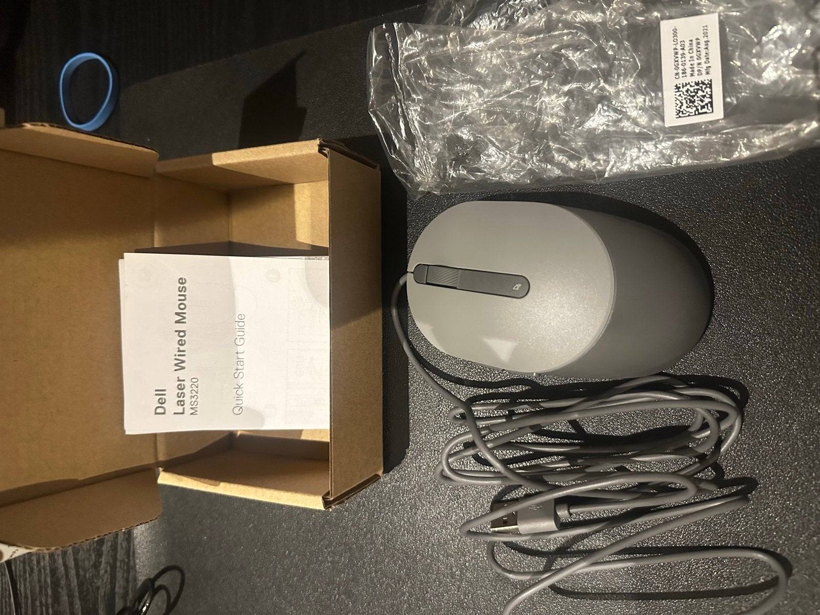Dell Laser Bedrade Muis MS3220 – Nieuw, Ongebruikt, Computers en Software, Muizen, Muis, Ergonomisch, Nieuw, Ophalen of Verzenden