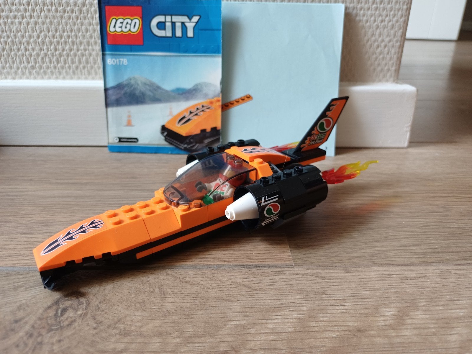 LEGO City 60178 Speed Record Car met minifiguur, Ophalen of Verzenden, Zo goed als nieuw, Overige merken