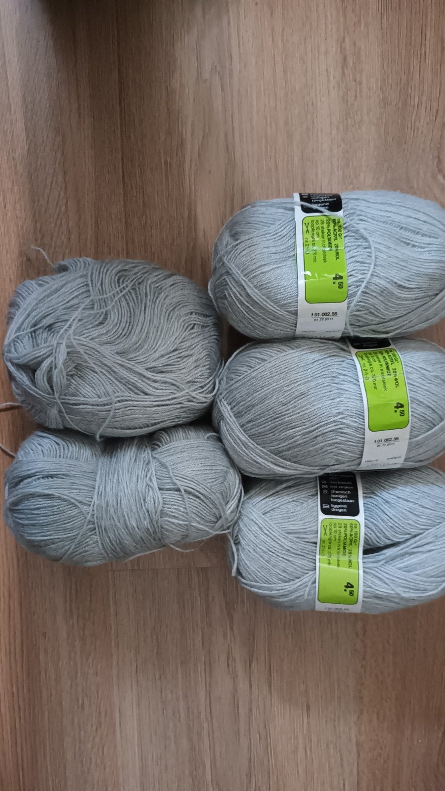 bollen sokken wol, Ophalen, Nieuw, Breien of Haken, Wol of Garen