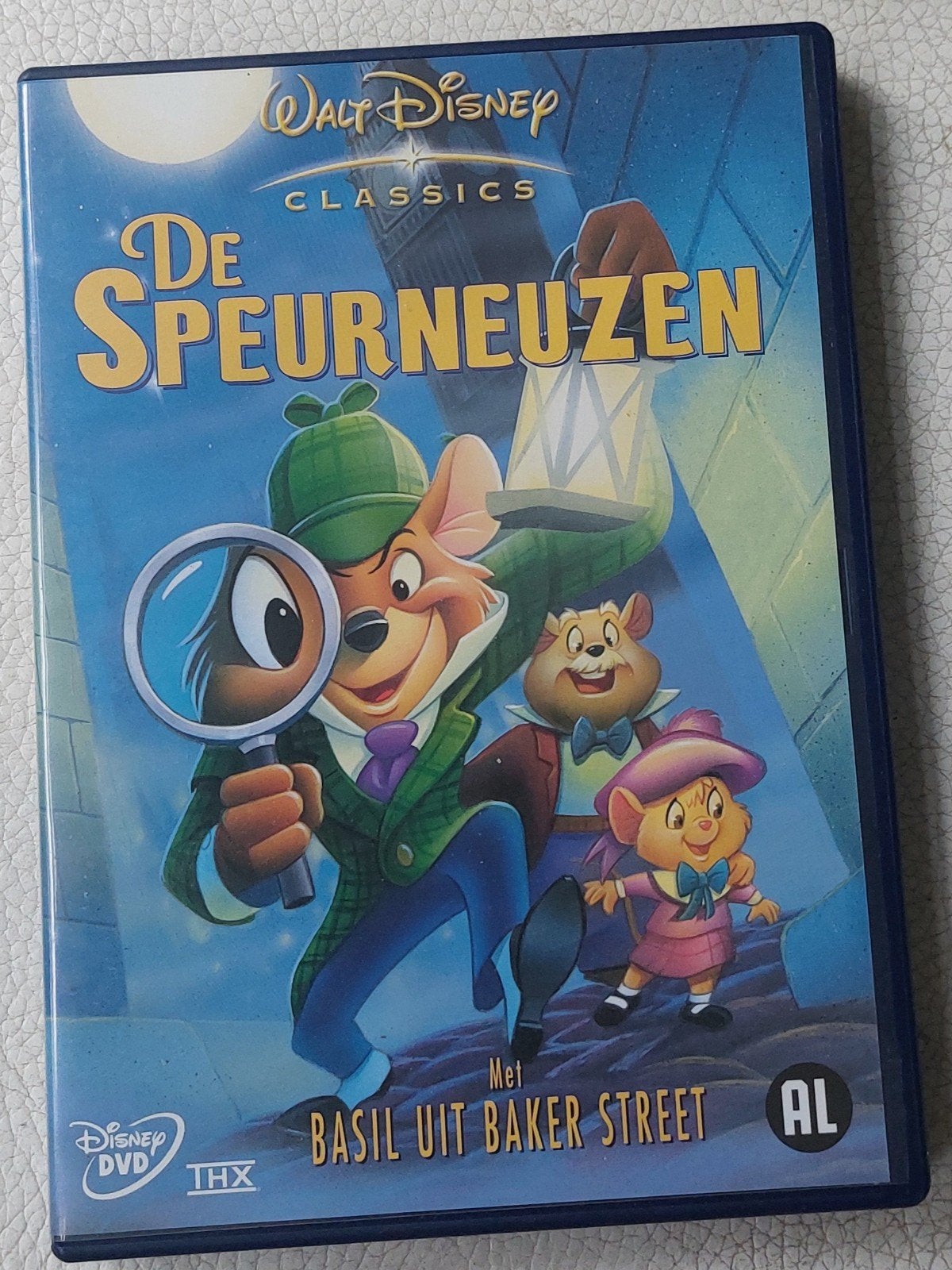 Disney Classics: De Speurneuzen DVD - Zo goed als nieuw, Animatie, Alle leeftijden, Nederlands, Ophalen of Verzenden