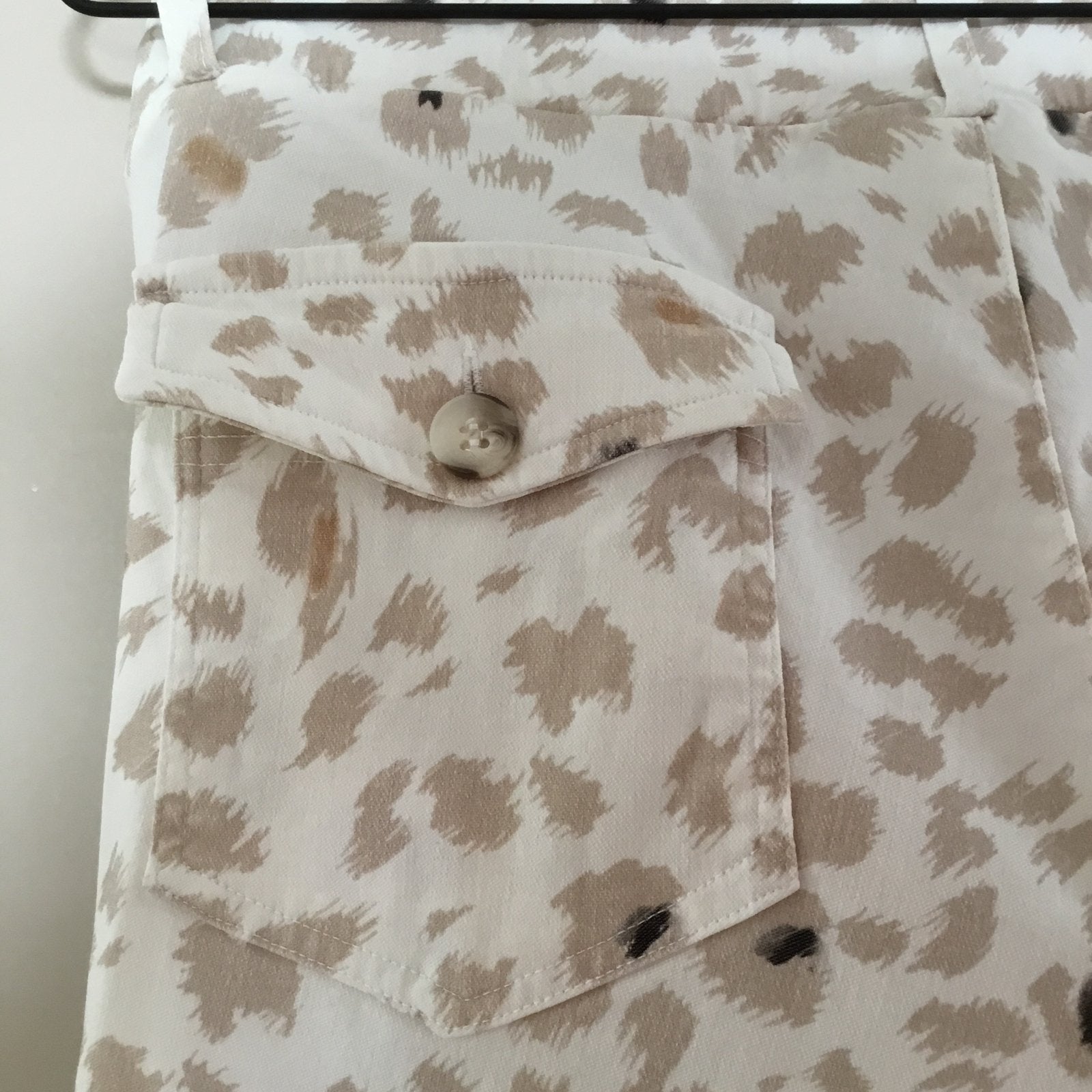 Helena Hart broek met luipaardprint - Maat XL, Ophalen of Verzenden, Zo goed als nieuw, Maat 46/48 (XL) of groter, Beige