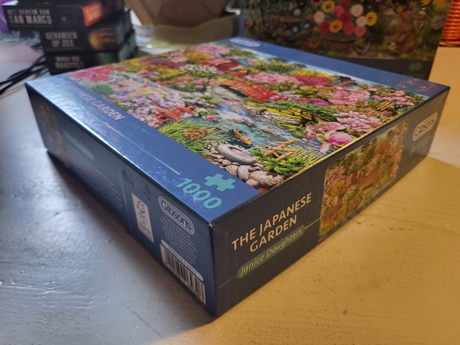 Foto 3 van gibsons puzzle 1000st japanese garden g6430 janice daughters