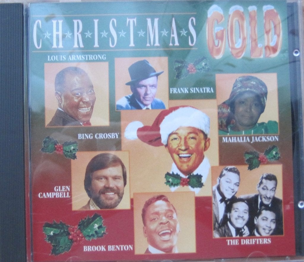 Christmas Gold met Bing Crosby - Mahalia Jacson - Vera Lynn, Ophalen of Verzenden, Zo goed als nieuw, Kerst, Verzamelalbum