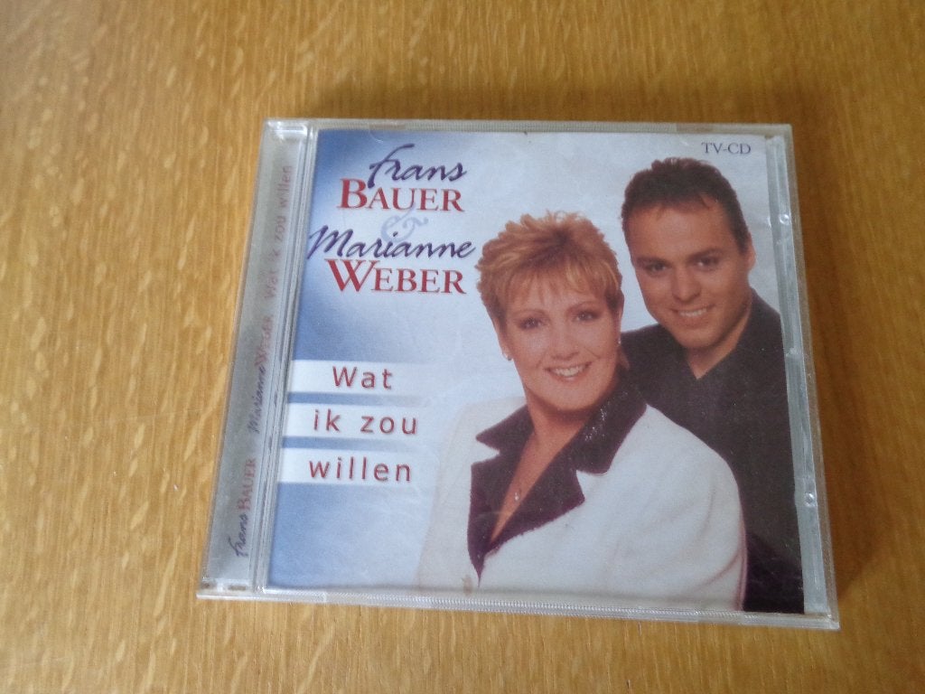 Frans Bauer & Marianne Weber Wat ik zou willen, Ophalen of Verzenden, Zo goed als nieuw, Levenslied of Smartlap