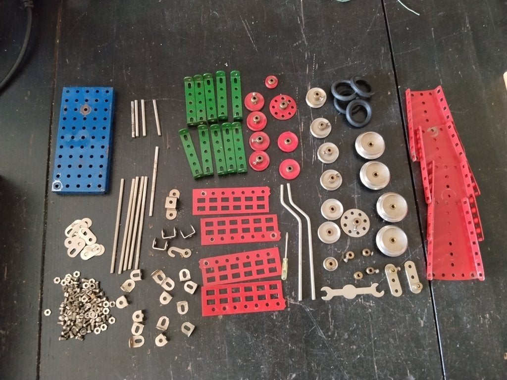 TEMSI constructiespeelgoed, Ophalen of Verzenden, Gebruikt