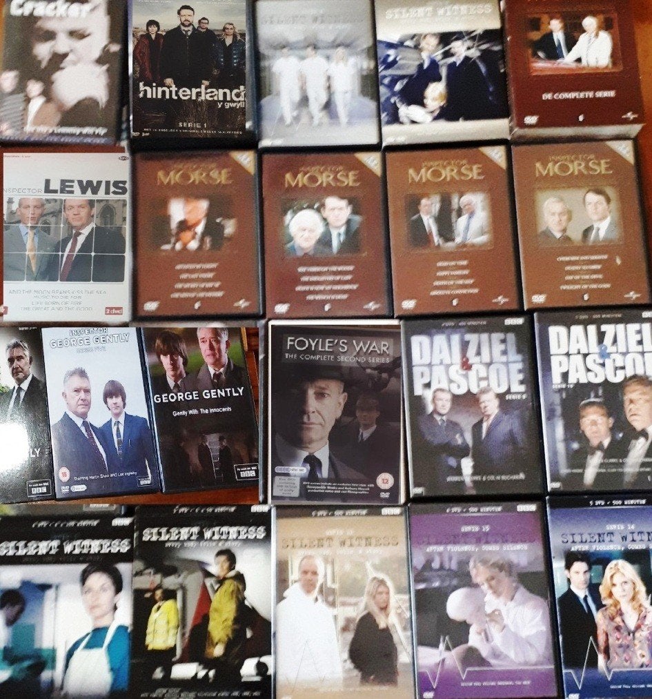 30x Silent Witness, Dalziel, TrialRetribution,Frost, Sherloc, Misdaad, Alle leeftijden, Nederlands, Ophalen of Verzenden