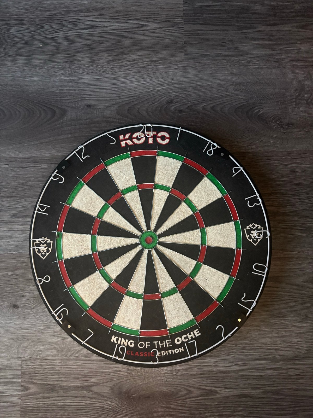 KOTO King Classic Edition Dartbord - Zo goed als nieuw, Ophalen, Gebruikt, Dartbord