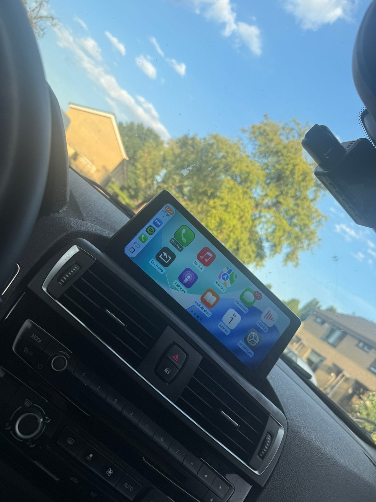 10,25" Linux CarPlay Scherm BMW 1 Serie F20 F21 Touchscreen, Ophalen of Verzenden, Zo goed als nieuw