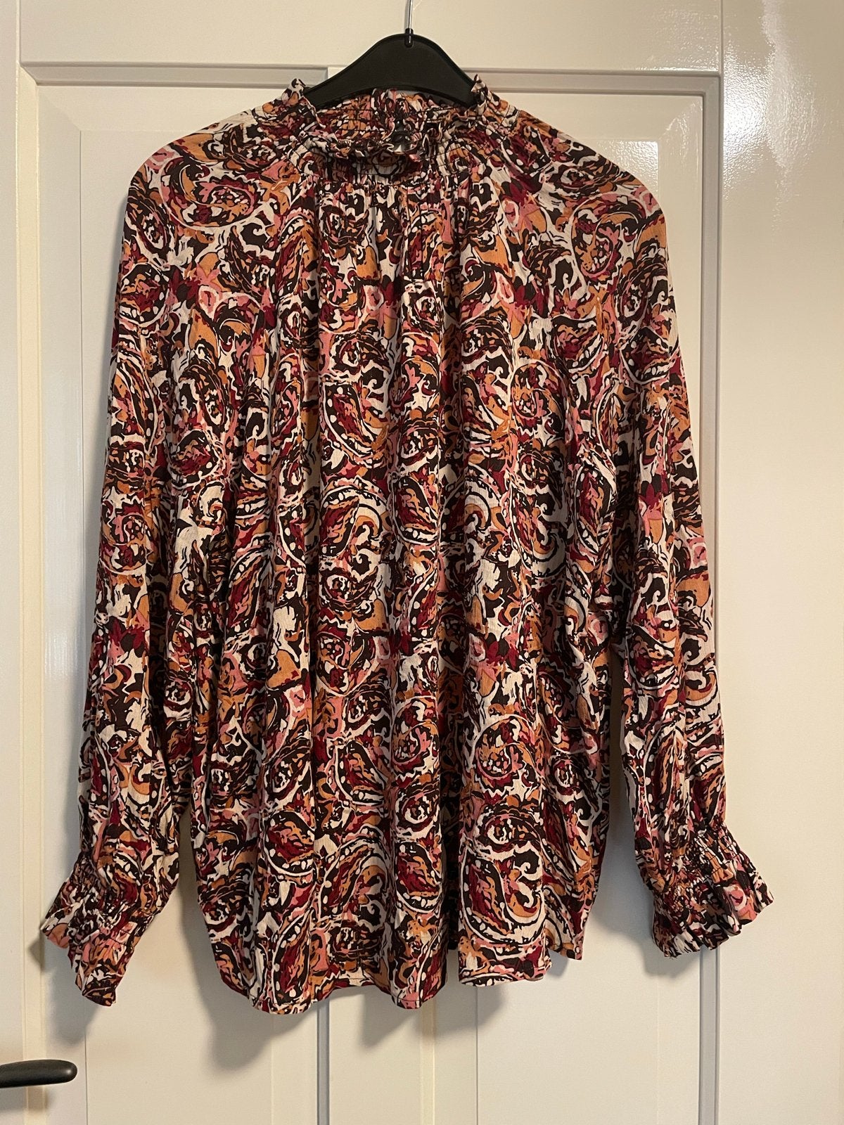 Yesta Blouse met Paisley Print - Maat 50, Ophalen of Verzenden, Zo goed als nieuw, Overige kleuren, Blouse of Tuniek